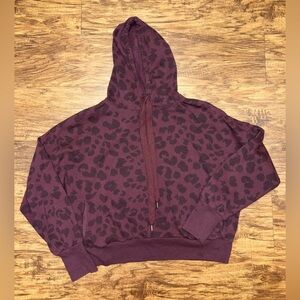 SAGE Cropped Hoodie Size Medium